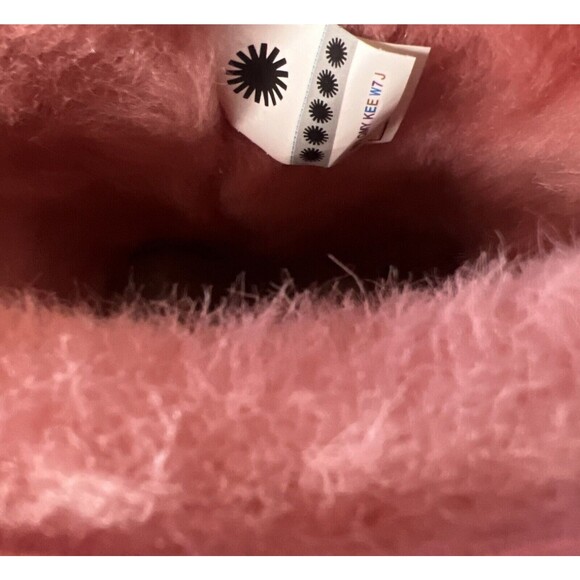 Women's UGG Boots Pink Blossom Classic Short Suede Wool Boho Style #1016223 Sz 7 - Picture 12 of 15